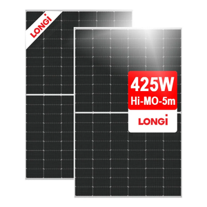 LONGi Hi-MO 5m LR5-54HPH 405-425M Full Black 405 410 <span class=keywords><strong>415</strong></span> 420 425 Watt Panneau solaire conforme à l'UE - Product Image 1