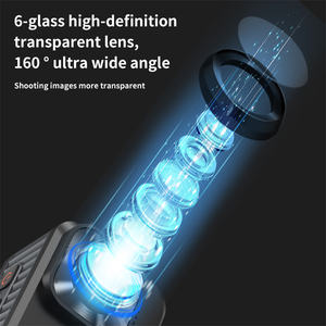 Cámara de Acción Real 5K con Buena Imagen, Venta Directa de Fábrica, Gran Angular de 160°, Cámara Portátil para Drones, WiFi, Resistente al Agua, Mini Cámara de Video SD V8 - Product Image 4