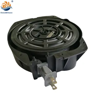 Retractor de cable retráctil con mecanismo de cable sin enredos con características personalizadas para aspiradora