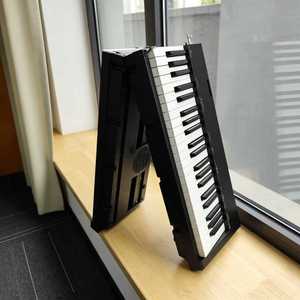 Beisite S-216 Clavier de piano <span class=keywords><strong>électronique</strong></span> et d'orgue électrique portable pliable à 88 touches semi-lestées avec haut-parleur intégré en plastique - Product Image 1
