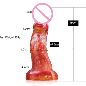 Facilidad de uso Coño Masaje anal <span class=keywords><strong>Lesbianas</strong></span> Masturbarse Juguetes sexuales YOCY Nuevo diseño Consolador de silicona para pareja - Product Image 6