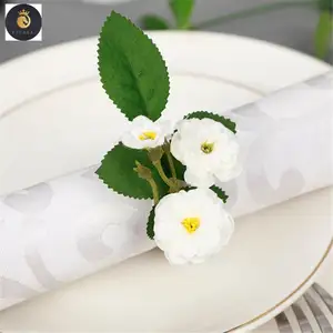 Q313 Neuer Windelring Jasmin Hotel Hochzeitstischdekoration Blumentücher Dekoration kreative Simulation Blumen-Wandwickel