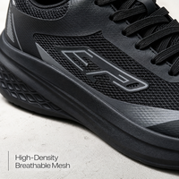 Chaussures de course pour hommes 2026 Stealth-Pro à semelle ondulée / Baskets techniques respirantes à amorti élevé avec empeigne en maille / Usine OEM ODM