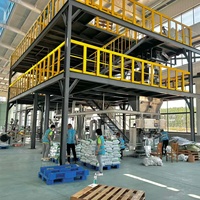 Chaîne de production de granulés d'engrais organique NPK hydrosoluble à moteur, haute efficacité, personnalisée, avec machine de refroidissement 1-30