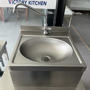 VICTORY KITCHEN Évier mural en acier inoxydable série SS éviers équipement de restauration en Malaisie Indonésie pour hôtels et fournitures de laboratoire - Product Image 5