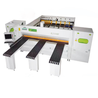 Scie à faisceau CNC automatique pour le bois et le métal Scie à panneaux contrôlée par ordinateur avec coupe de précision Conception robuste