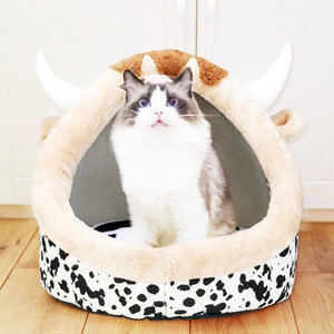 Lit <span class=keywords><strong>pour</strong></span> chat douillet, panier <span class=keywords><strong>pour</strong></span> animaux de compagnie, <span class=keywords><strong>coussin</strong></span> confortable <span class=keywords><strong>pour</strong></span> chaton, tente <span class=keywords><strong>pour</strong></span> chat, <span class=keywords><strong>très</strong></span> doux, petit tapis <span class=keywords><strong>pour</strong></span> <span class=keywords><strong>chien</strong></span>, sac - Product Image 4