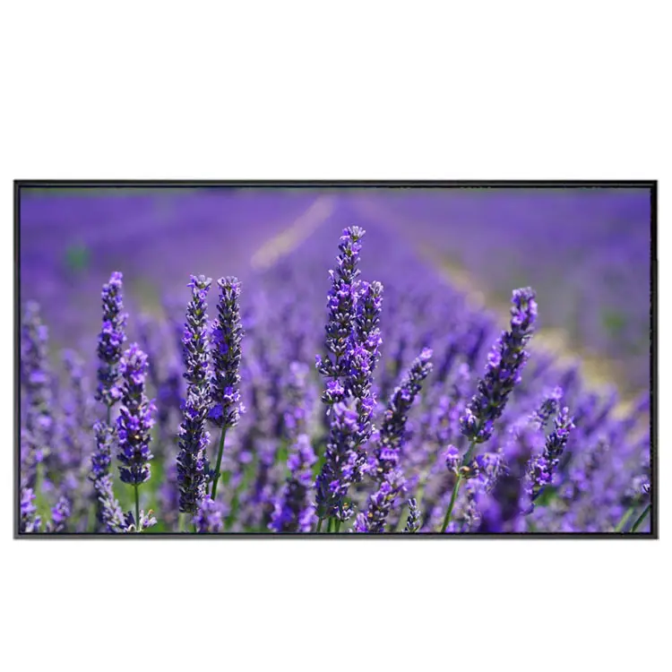 Purple Lavender Scenery Painting 3D Canvas Painting Unstretched Canvas Art Flower Designs