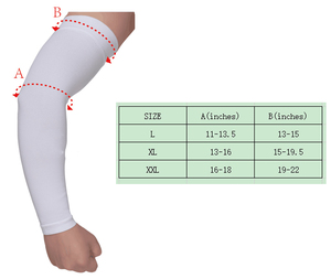 ปลอก<span class=keywords><strong>แขน</strong></span>รัดกระชับแบบเต็ม<span class=keywords><strong>แขน</strong></span> คุณภาพสูง สำหรับผู้ชายและผู้หญิง แรงกด 20-30 mmHg ช่วยพยุงและป้องกัน<span class=keywords><strong>แขน</strong></span>อย่างมืออาชีพ บางเบา บรรเทาอาการปวด - Product Image 3