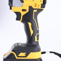 Clé à Chocs Industrielle Sans Fil 20V 1/2 po, Arbre à Double Usage Compatible pour Batteries DeWalt, Moteur Sans Balais 320 N.m Max