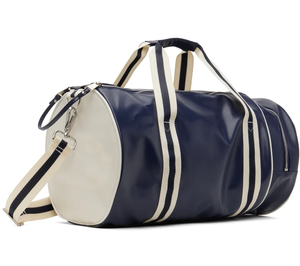 उच्च गुणवत्ता वाले यूनिसेक्स बैरल भंडारण रात भर बैग लंबे सप्ताहांत राउंड डफेल बैग बैग - Product Image 1