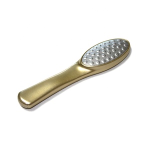 Poignée en plastique <span class=keywords><strong>pied</strong></span> <span class=keywords><strong>vernis</strong></span> dissolvant de callosités simple face lime à pédicure en acier inoxydable - Product Image 6