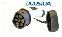 Connecteur de véhicule électrique DUOSIDA Type 2 - Plus de 10 000 cycles de raccordement -30 ℃ ~+50 ℃