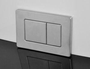 Watersino ABS Sliver treo tường kép nhà vệ sinh tuôn ra xử lý nút OEM ODM Đen tuôn ra bảng điều chỉnh - Product Image 3