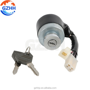 สวิตช์สตาร์ท LVA803436 AM879479 LVA803606 ใช้ได้กับรถแทรกเตอร์ John Deere รุ่น 2025R 2027R 2210 2305 2320 4010 4100 <span class=keywords><strong>4110</strong></span> พร้อมกุญแจ 2 ดอก - Product Image 1