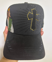 Casquette de golf personnalisée de haute qualité avec broderie 3D en relief, protection contre l'eau, perforée, séchage rapide, casquette de baseball