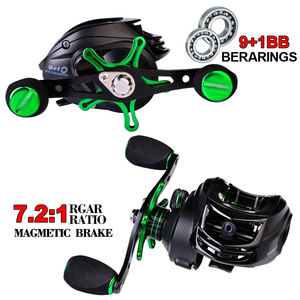Carrete de Pesca KEKAXI para Agua Salada y Dulce, Carrete de Baitcasting de Alta Velocidad 7.2:1 - Product Image 2