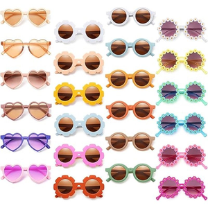 Commercio all'ingrosso della fabbrica a buon mercato PC bambini <span class=keywords><strong>occhiali</strong></span> da <span class=keywords><strong>sole</strong></span> alla moda UV400 cartone <span class=keywords><strong>occhiali</strong></span> da <span class=keywords><strong>sole</strong></span> Color caramella per i ragazzi e le ragazze - Product Image 1