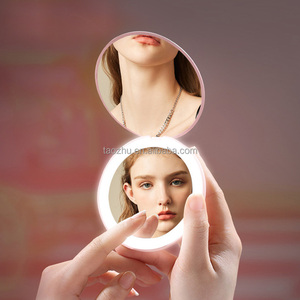 Specchio tascabile a luce LED pieghevole <span class=keywords><strong>Mobile</strong></span> Power per il <span class=keywords><strong>trucco</strong></span> - Product Image 1