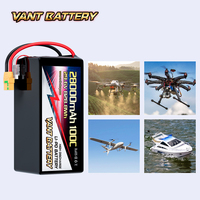 Batterie de drone FPV VANT 8S 29.6V 28000mAh 100C Lipo Pack, grande capacité, pour drone multirotor FPV de classe X, UAV