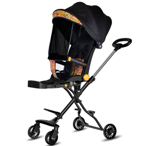 Xe Đẩy Em Bé Bán Chạy Phong Cách Sang Trọng Châu Âu Mới Ghế Ăn Tùy Chỉnh Xe Đẩy Em Bé Dã Ngoại Xe Đẩy Đi Xe Đẩy Du Lịch - Product Image 1