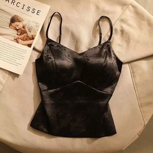 New <strong>Seamless</strong> Built-in <strong>Bra</strong> Shock-Proof Shaping Yoga <strong>Top</strong> Breathable Elegant Vest Fitness Workout Print Pattern <strong>Camisole</strong> - Product Image 3