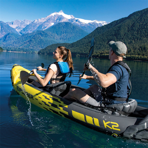 <span class=keywords><strong>Intex</strong></span> <span class=keywords><strong>K2</strong></span> — Kayak gonflable pour 2 personnes, bateau avec paddle et pompe - Product Image 4