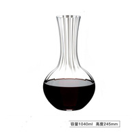 Décanteur en cristal de style moderne de haute qualité bouteille en verre transparente whisky vin cadeau d'affaires unique