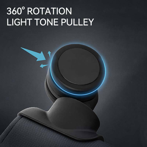 Business Soft Luggage Roller Trolly Large Capacity Spinner Suitcase Trolley Luggage Case Expandable Strong Duffle <b>Bag</b> Outdoors - Product Image 5