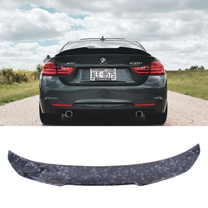 Aileron arrière en fibre de carbone forgée style PSM pour BMW Série 4 F32 Coupé 2013-2019 - Product Image 2