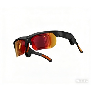 Lentes de Sol Deportivos Inteligentes con Asistente de <span class=keywords><strong>Voz</strong></span> IA, Cámara de Video, Traducción en <span class=keywords><strong>Tiempo</strong></span> <span class=keywords><strong>Real</strong></span>, Llamadas 5G y 3G, Resistentes al Agua - Product Image 3