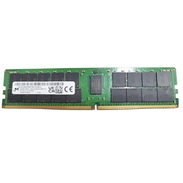 For 64GB DDR4 3200MHz REG ECC Private Mold Server Memory High-Frequency Large-Capacity Data Center Cornerstone in Stock