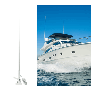 เสาอากาศเรือ VHF 6.5dBi 156-163MHz สำหรับการสื่อสารวิทยุทางทะเล - Product Image 1