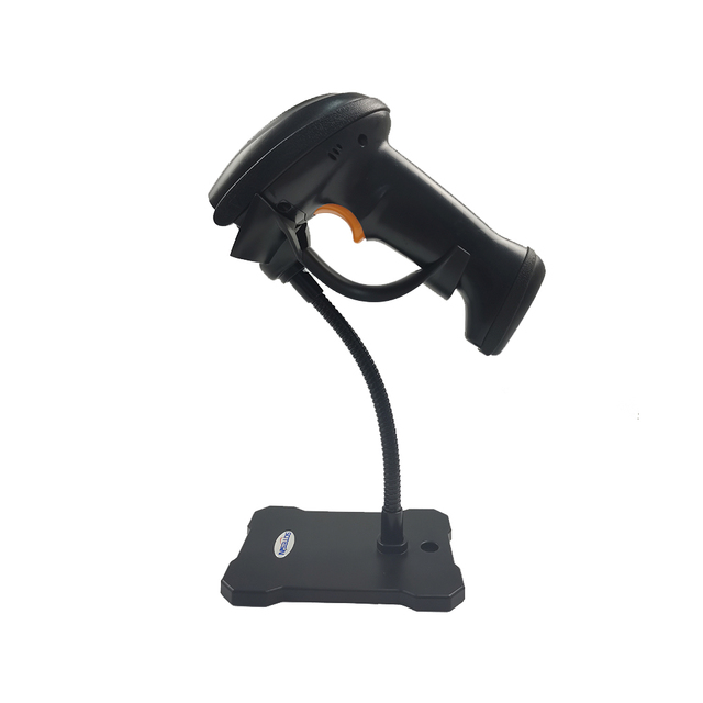 High Quality Magnetic Absorption Wireless Scanning Gun Metal Base Barcode Scanner Stand Handheld QR Code Scanner Universal Stand