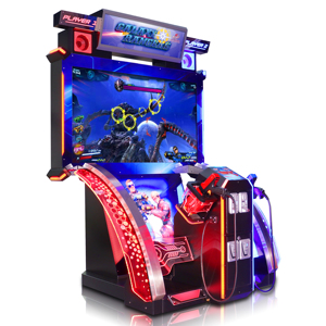 Design professionale <span class=keywords><strong>2</strong></span> giocatori gioco di tiro con la pistola Galaxy Rangers giochi di tiro - Product Image 1