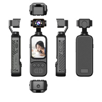 Caméra de poche 1080P 30FPS, caméra vidéo pour vlog, stabilisateur de caméra portable, objectif manuel, caméra numérique portable