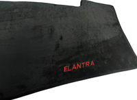 Tapis de tableau de bord CustomFit pour Hyundai Elantra, protection intérieure de voiture en peluche douce, pare-soleil isolant thermique, accessoires intérieurs