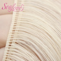 Extensions de cheveux vierges Genius Weft à double trame, invisibles, pour une installation rapide, nouvelles couleurs de salon