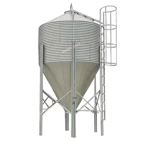 Silo de 2-40 toneladas, contenedor de alimentación, equipo de cerdos, torre de alimentación, ganado, aves de corral, equipo de granja de pollos