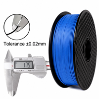 Filament PLA BlazeNova Basic, adhérence forte des couches, manipulation facile, 1 kg, rouge, impression fluide, 1,75 mm, imprimante 3D FDM, 0,02 mm, résistant à la chaleur