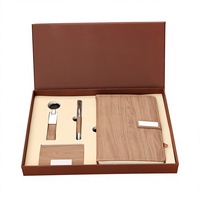 Ensemble de carnets souvenirs personnalisés en polyuréthane, coffret cadeau pratique pour les écoles, les vignobles et les entreprises, avec porte-clés (Chine)