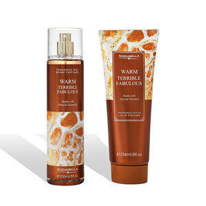 Mens Body Mist 250ml Con Loción Corporal 236ml Set De Regalo Para Hombres Woody Scent - Product Image 5