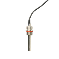 Sonde filetée en acier inoxydable PT1000 de marque R-Z, précision 0,1, conductivité industrielle 0~20µs/cm, température 0~100°C, en ligne