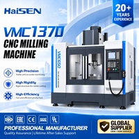 Centre d'usinage CNC 3 axes VMC1370, fraiseuse verticale à guidage linéaire, entièrement fermée, pour fraisage, perçage, taraudage et alésage