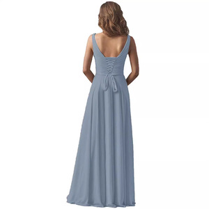 <span class=keywords><strong>Vestidos</strong></span> <span class=keywords><strong>de</strong></span> Dama <span class=keywords><strong>de</strong></span> Honor <span class=keywords><strong>de</strong></span> Talla Grande, Elegantes y a la Moda, <span class=keywords><strong>de</strong></span> Gasa, Corte en A, Cuello en V, Vestido <span class=keywords><strong>de</strong></span> <span class=keywords><strong>Fiesta</strong></span>, Vestido <span class=keywords><strong>de</strong></span> Noche - Product Image 4
