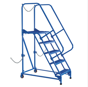 <span class=keywords><strong>Échelle</strong></span> de plate-forme mobile pour voiture d'escalade d'entrepôt avec étagère à roues <span class=keywords><strong>Échelle</strong></span> de tabouret de ramassage de supermarché d'entrepôt - Product Image 3