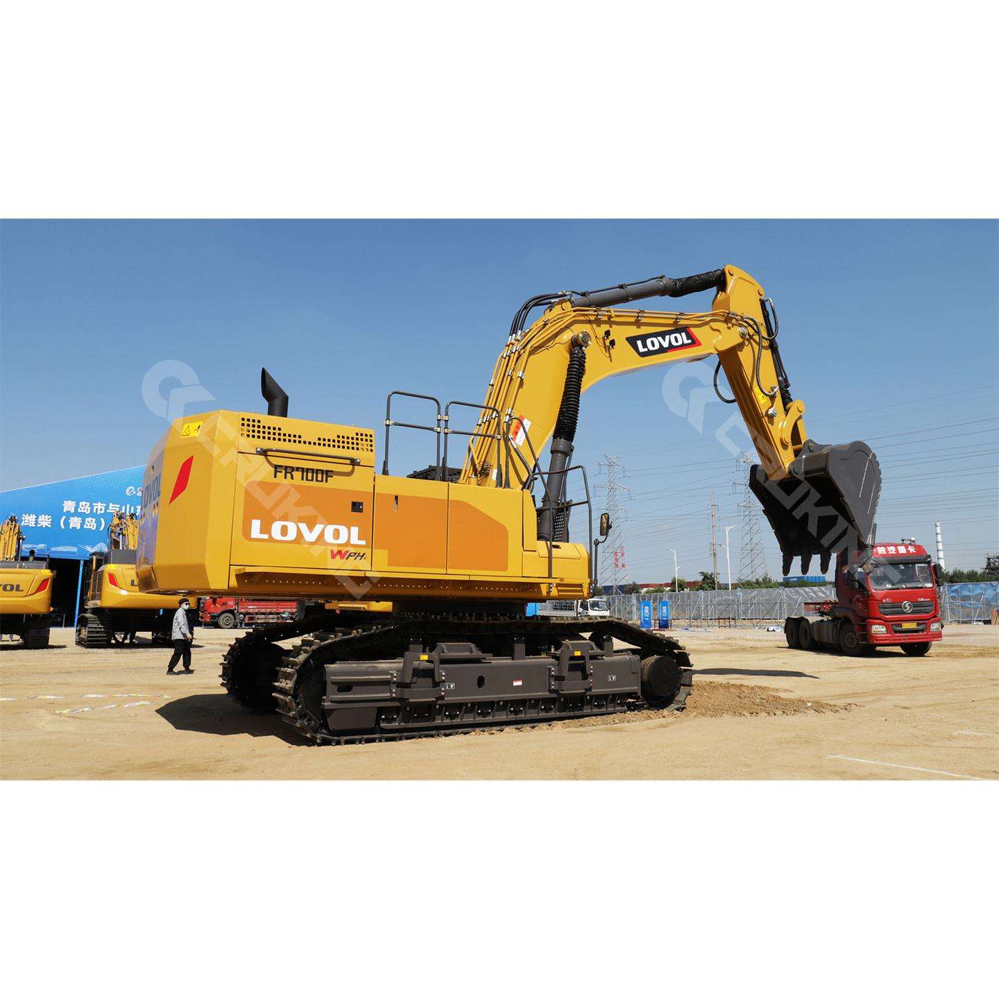 LOVOL 70 Ton Mining Excavator FR700F - Heavy Duty & Efficient