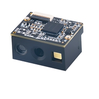 DE2110 Mini module de scanner de codes à barres 2D à interface USB/TTL portable avec source lumineuse pour la numérisation de codes QR et de codes à barres 1D en stock