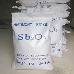 Sb2o3 Trioxido de antimônio CAS 1309-64-4 retardador de chamas com venda direta do fabricante