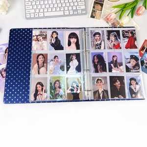 Siêu rõ ràng tấm nhựa bảo vệ giao dịch Thẻ Tay Áo chất kết dính Sheets 4 <span class=keywords><strong>Pocket</strong></span> thẻ bóng đá Pro thể thao A4 ảnh đấm Túi - Product Image 6